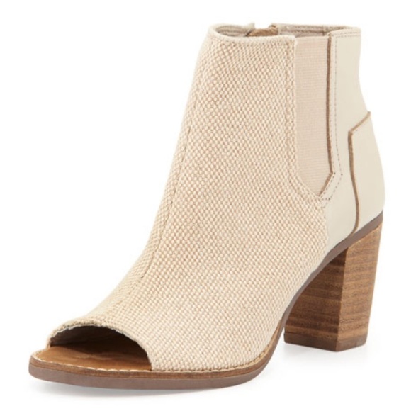 Toms Whisper Majorca Canvas & Leather Bootie - Picture 2 of 16